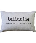 Telluride Gray Felt Coordinates Pillow 12x19, with Polyfill Insert - £47.92 GBP