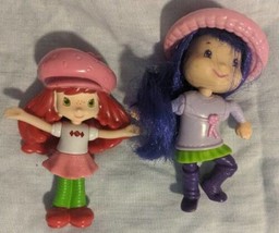 2 McDonald&#39;s Happy Meal Toys Strawberry Shortcake &amp; Tea Blossom Figures ... - $13.99