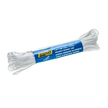 Braided Utility Line Boat Rope, 1/8 In. X 100 Ft., White - £12.87 GBP