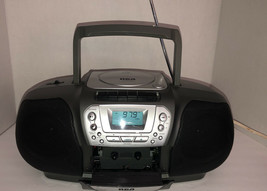 Rca Rp 7986 Portable Radio AM/FM Cd Sounds GREAT-Cassette Fixer Upper-RARE - £61.48 GBP