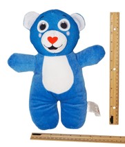 Blue &amp; White Bear 12&quot; Plush Toy  - Stuffed Animal Figure 2021 - £4.69 GBP