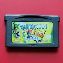 Earthworm Jim Nintendo Game Boy Advance Authentic Nintendo GBA Cleaned T... - $23.34