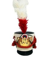 Nepoleonic Brown Color French Napoleonic Shako Helmet with Red Plume X-M... - £104.58 GBP