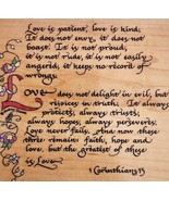 Stamps Happen Rubber Stamp Corinthians 13 Vintage Love Is Eternal Crafts... - $17.50