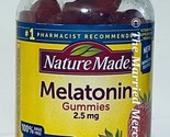 Nature Made 2.5 mg Melatonin Gummies Strawberry 80 gummies each 8/2024 F... - $11.97