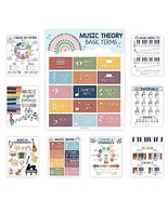Boho Rainbow Music Posters | Set of 9 | Music Classroom - $29.87 CAD
