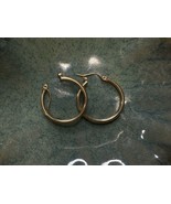 14K Gold Hoop Earrings 1.25g - $86.63