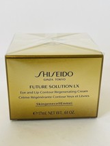 Shiseido Future Solution LX Eye &amp; Lip Regenerating Cream  17ml / 0.61oz ... - £69.99 GBP