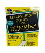 Researching Online For Dummies Reference Book With CD Rom Excellent Cond... - £5.41 GBP