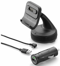 NEW OEM TomTom Active Magnetic Suction Mount +Car Charger GO 520/620/6200 Window - £52.57 GBP