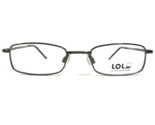 Laugh Out Loud Kids Eyeglasses Frames LOL-8 GUN Gunmetal Gray Wire Rim 4... - $32.51