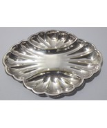Vintage Sheffield Silver Co USA shell divided serving dish - £7.82 GBP
