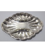 Vintage Sheffield Silver Co USA shell divided serving dish - £7.52 GBP