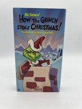 How the Grinch Stole Christmas! 1994 VHS Animated Dr. Seuss MGM Boris Ka... - £10.24 GBP