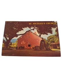 Postcard St Michael&#39;s Church Kailua Kona Hawaii Oldest Catholic Church I... - $4.84