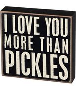 Retro Wooden I Love You More Than Pickles Tin Sign 6x6 Inch Wall Decor - $209.38 MXN Retro Wooden I Love You More Than Pickles Tin Sign 6x6 Inch Wall Decor - $209.38 MXN