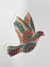 Flying Dove Like Bird with Multiple colors and Patterns Sticker Decal Beautiful - £1.83 GBP