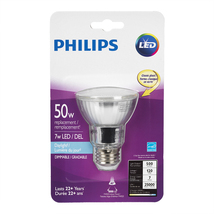Philips 7W PAR20 (5000K) 50W Equivalent Daylight Dimmable LED Light Bulb - £9.36 GBP