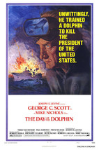 THE DAY OF THE DOLPHIN GEORGE C. SCOTT 24X36 POSTER PRINT - £22.39 GBP