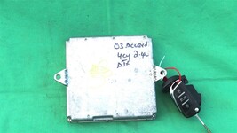 2003 Accord 2.4L ATX ECU ECM Engine Control Module & Immo 37820-RAA-A82 image 3