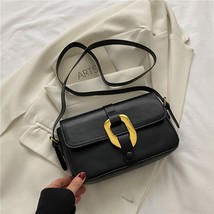 New Trendy Crossbody Bags For Women Designer Handbags Solid Pu Leather Shoulder  - £28.05 GBP