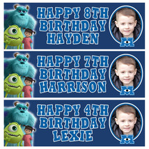 MONSTERS INC Personalised Birthday Banner - Disney Birthday Party Banner... - £4.31 GBP