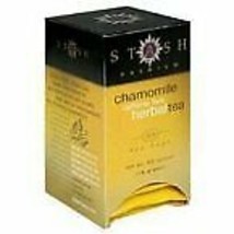 Stash Chamomile Herbal Tea, Caffeine Free, 20 Tea Bags Per Box - £7.40 GBP