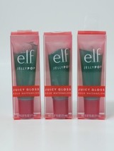 New 3x ELF Cosmetics JellyPop Juicy Gloss Sour Watermelon - £16.09 GBP