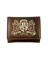 Sullivan Irish Coat of Arms Rustic Leather Wallet - €21,26 EUR