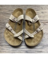 Birkenstock Mayari Vegan Sandals Size 39 Summer Vacation Beach Ocean KG JD - $34.64