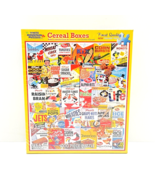 White Mountain Cereal Boxes 1000 Piece Puzzle 24” X 30” by Charlie Girar... - $27.33 CAD