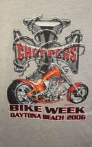 Bike Week Mens T Shirt Daytona Beach Florida FL 2006 Choppers  LG Joe Cool - $24.73