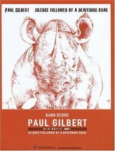 Paul Gilbert Silence Followed By Deafening Roar Band Score TAB Music Book Japan - £132.15 GBP