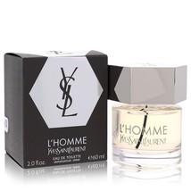 L&#39;homme by Yves Saint Laurent Eau De Toilette Spray 2 oz for Men - £74.33 GBP