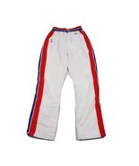 Vtg 90s Champion NBA Authentic Detroit Pistons Basketball Pants White 92... - $90.11 CAD