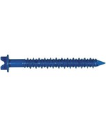 The Hillman Group 375286 Hex Washer, Head Slotted Tapper Concrete Screw ... - $25.22