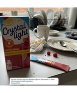 Crystal Light Energy Boost Raspberry Lemonade, 10 ct On-the-Go Packets - $122.34 MXN