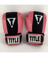 Title Boxing Gel Enforced Lining Gloves Sz Medium Athletic Sports Equipm... - €42,65 EUR
