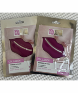 2 Collagen Hydrogel Lip Mask Anti Wrinkle Serum Lip Treatment Global Bea... - $9.22 CAD