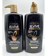 (2) L&#39;Oreal Elvive Total Repair 5 Shampoo &amp; Conditioner Damage Hair Pump... - $299.50 MXN