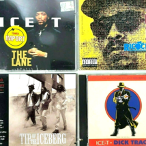 Ice-T 4 CD Lot Ricochet Lane Dick Tracy Black Uhuru Tip Iceberg Maxis 1990-1996 - $27.04