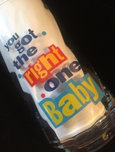 Set of 3 Vintage 90s Diet Pepsi "You Got the right one baby" Promo Tumblers image 6