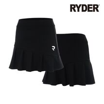 RYDER 26S/S Women's Badminton Woven Skirt Sports Training Skorts Black 2... - $64.52