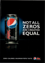 2010 Print Ad Pepsi Max Zero Calories Maximum Taste Soft Drink - £10.03 GBP