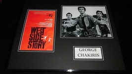 George Chakiris Signed Framed 16x20 Photo Poster Set AW West Side Story - £116.49 GBP