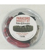 PARACORD BRACELET KIT Makes 6 New Sealed - LEISURE ARTS 46908  BOY /GIRL  - $19.96 CAD