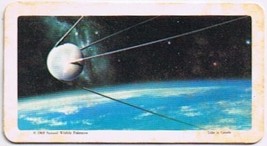 Brooke Bond Red Rose Tea Card #14 Sputnik 1 The Space Age A - $0.98