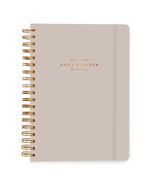Kokonote Misty Gray 2024-2025 A5 Academic Weekly Planner 12 Months - $302.86 MXN