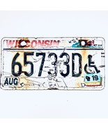 2019 United States Wisconsin Disabled Passenger License Plate 65733D - $17.63 CAD