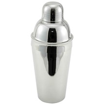 Winco Stainless Steel 3-Piece Cocktail Shaker Set, 16-Ounce - £15.67 GBP